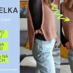 Jak zrobić bezrękawnik damski na drutach: 8 prostych kroków